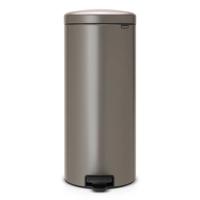 Brabantia pedaalemmer newicon 30l platin - thumbnail
