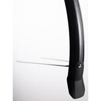 Voorspatbord 28" Eurofender Lampo 58 mm breed - mat zwart - thumbnail