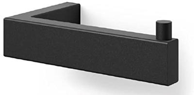 Zack Linea Toiletrolhouder zwart