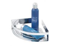 Tiger Caddy Douchemand Hoek groot Chroom 22.4x7x22.4cm 1400630346 - thumbnail