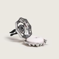 Maison Berger Paris autoparfum set coralie silver lady flower - thumbnail