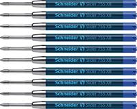 10 Schneider Slider 755 XB balpenvullingen blauw - thumbnail