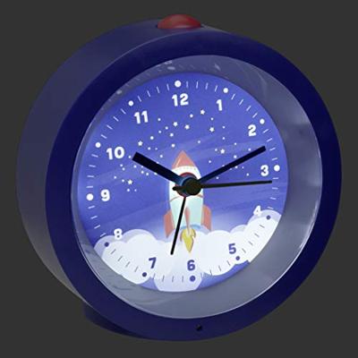 TFA Dostmann 60.1033.06 Wekker Kwarts Blauw Slepend uurwerk (geluidsloos) TFA Dostmann 60.1033.06 Wekker Kwarts Blauw Slepend uurwerk (geluidsloos)