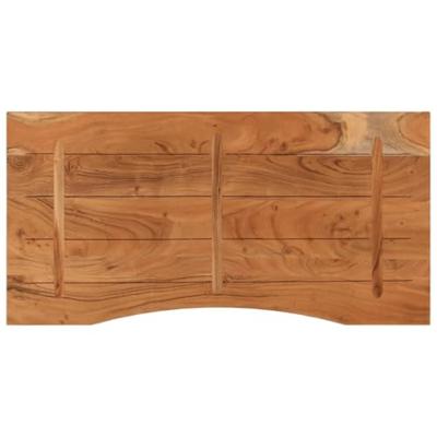 Bureaublad rechthoekig 120x60x2,5 cm massief acaciahout