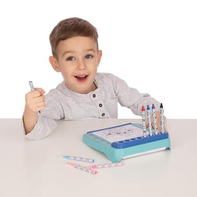 Sambro Stitch tekenbord met rol kleurset, 12dlg.