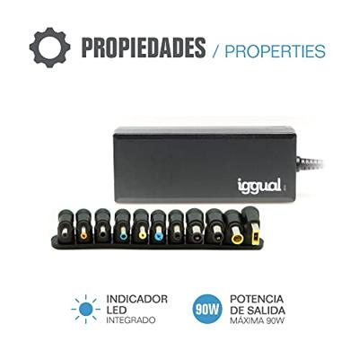 Laptop oplader iggual IGG316986 90 W
