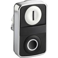 Schneider Electric ZB4BA7121 ZB4BA7121 Terugstelbaar (Ø) 22 mm 0/I Chroom 1 stuk(s) - thumbnail