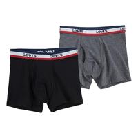Set van 2 LEVI'S boxers met Sportswear logo zwart - thumbnail