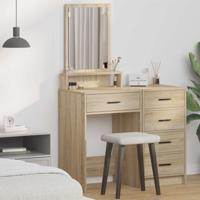 Kaptafel met lade Sonoma Eiken 50 x 41 x 140 cm Bewerkt hout - thumbnail