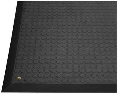 BJZ A-64942 ESD-mat tegen vermoeidheid Zwart (l x b x h) 960 x 660 x 12 mm