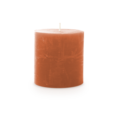Kaars rustiek 70/70 mm oranje Spaas - Spaas Kaars rustiek 70/70 mm oranje Spaas - Spaas