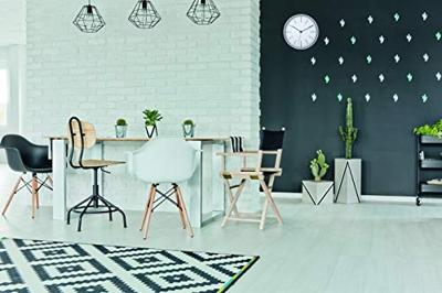 TFA Dostmann 60.3049.02 Wandklok Kwarts 280 mm x 280 mm x 37 mm Wit