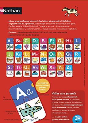 De letters NATHAN multi-gekleurd De letters NATHAN multi-gekleurd