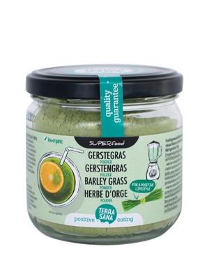 TerraSana Gerstegras poeder in glas bio 130 Gram TerraSana Gerstegras poeder in glas bio 130 Gram