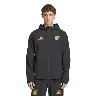 adidas Jamaica x Bob Marley Tiro Travel Trainingsjack 2026-2028 Zwart Groen Geel Rood
