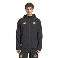 adidas Jamaica x Bob Marley Tiro Travel Trainingsjack 2026-2028 Zwart Groen Geel Rood - thumbnail