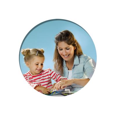 SES my first - vormen plakken