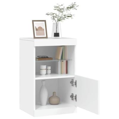 Dressoir met LED-verlichting 41x37x67 cm wit Dressoir met LED-verlichting 41x37x67 cm wit