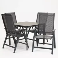 Tuinstoel Primero met Carcassonne 90 x 90 cm - thumbnail