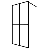 VidaXL Inloopdouchewand 80x195 cm mat gehard glas - thumbnail