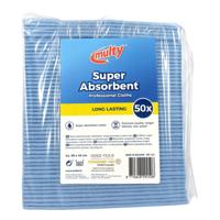 Multy vaatdoeken viscose 50-pack blauw - thumbnail