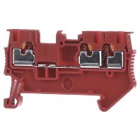 Phoenix Contact 3208156 Doorgangsklem 3.5 mm Spanveer Rood 50 stuk(s) Piece