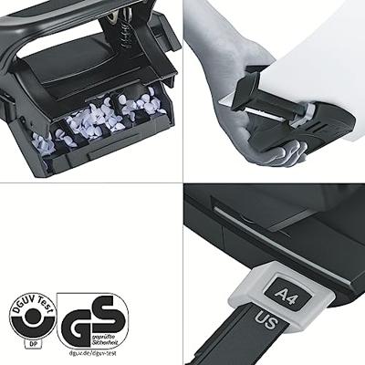 Leitz NeXXt Recycle Mini perforator, 10 blad, zwart