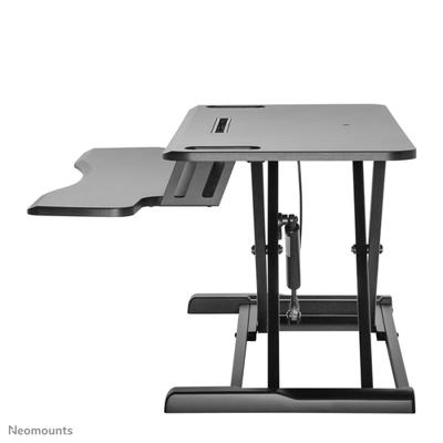 Neomounts NS-WS300BLACK Zit-sta-verhoger Hoogte: 11 tot 51 cm Zwart