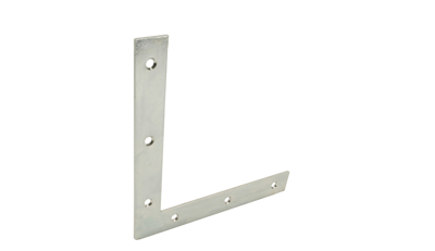 GB raamhoek recht 200x200 28x2,5 zink magnesium etiket | 25 stuks - GB83308