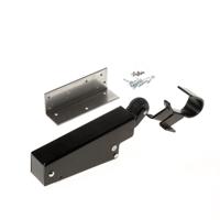 Deuropvanger m.haak 1009 vs1700 zwart - thumbnail