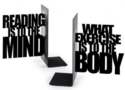 Mind Exercise Boekensteun (set Van 2) Mind Exercise Boekensteun (set Van 2)