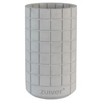 Zuiver Vaas 'Fajen' Beton, 26cm hoog, kleur Grijs - thumbnail