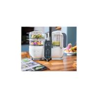 BABYMOOV Nutribaby One multifunctionele keukenmachine, kookplaat en blender zwart/grijs - thumbnail