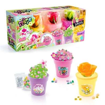 Canal Toys - So Slime - Slime Flower 3 Potten - Leeftijd 6+ - SSC 418
