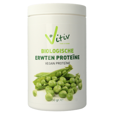Vitiv Erwten proteine 80% vegan bio 350 Gram