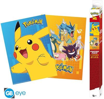 Pokémon Poster Pack - Colourful Characters Pokémon Poster Pack - Colourful Characters