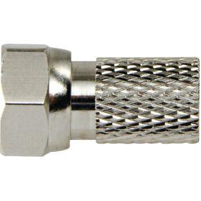 Geen Merk F4331114 F-connector 2.5 Mm Male Zilver/zilver