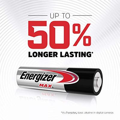 Energizer Max AA batterij (penlite) Alkaline 1.5 V 16 stuk(s) Energizer Max AA batterij (penlite) Alkaline 1.5 V 16 stuk(s)