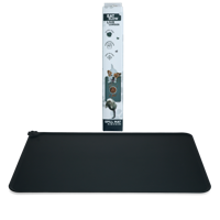 Eat Slow Live Longer Lick Mat Spill Mat M Grey - thumbnail