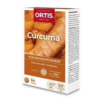 Ortis Voortbewegingsstelsel Curcuma 54Tabletten - thumbnail