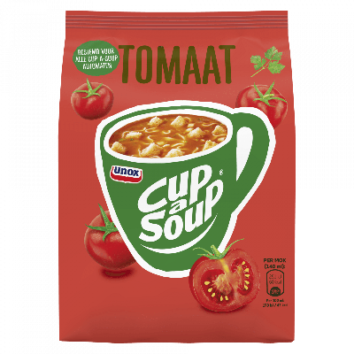 Cup-a-Soup Unox machinezak tomaat 140ml