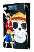 Beschermend frontpaneel - KONIX - Eén stuk - PS5 - Siliconen - Schokbestendig - Krasbestendig - Luffy-patroon - Zwart - thumbnail
