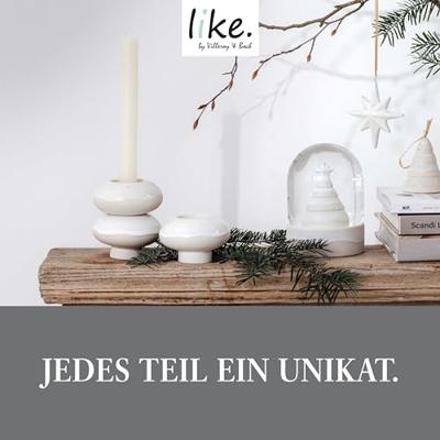 Villeroy & Boch Winter Glow Kaarshouder donut Villeroy & Boch Winter Glow Kaarshouder donut