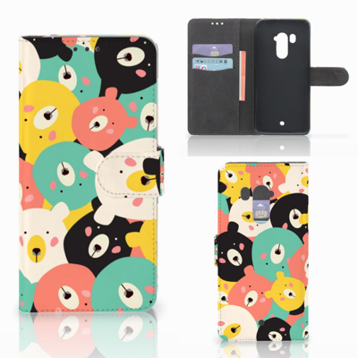 HTC U11 Plus Leuk Hoesje Bears HTC U11 Plus Leuk Hoesje Bears