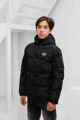 Black Bananas Convoy Puffer Winterjas Kids Zwart - Maat 176 - Kleur: Zwart | Soccerfanshop