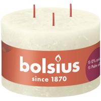 Bolsius shine rustiekkaars 90/140 soft pearl - thumbnail