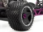 Dirt buster block tire s compound on black wheel - thumbnail