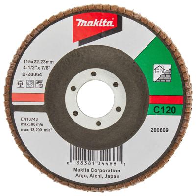 Makita Accessoires Lamellenschuurschijf 115mm C120 - D-28064 D-28064