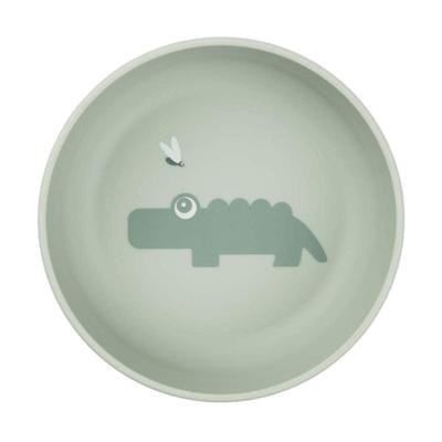 Done By Deer etensbakje croco groen