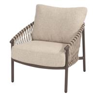 4SO Allora lounge tuinstoel terre incl 2 kussens - thumbnail